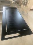 Black Epoxy Resin Countertops OEM or customized 32mm fume hood worktop For