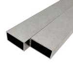 Hardness Extruded Aluminum Square Tube 6063 T5 Aluminum Tube