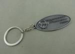 OEM Die Casting Promotional Keychain , Personalized leather Key Ring