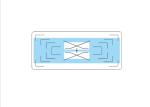 ISO / IEC RFID Windshield Labels 860 - 960MHZ For Parking Management