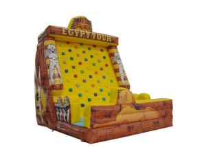Wholesale Customized Inflatable Sport Games , Deluxe Inflatable Climbing Wall from china suppliers