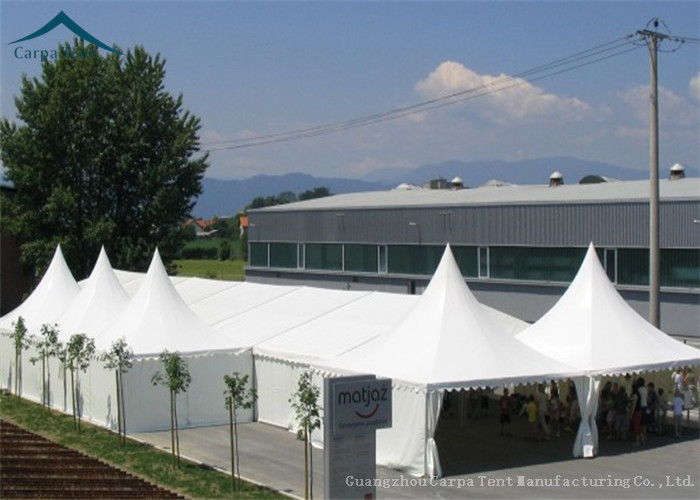 Family Banquet Wedding Tents Double Single Wing Glass Door Automatic Manual