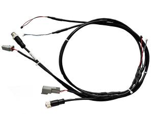 Wholesale UL2517 PVC UL1061 28AWG TPE-E Black 300V M12 Connector Cable Wire Harness With M12 Connector from china suppliers