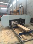 MJ2500 automatically large size wood band sawmill machine/horizontal band saw