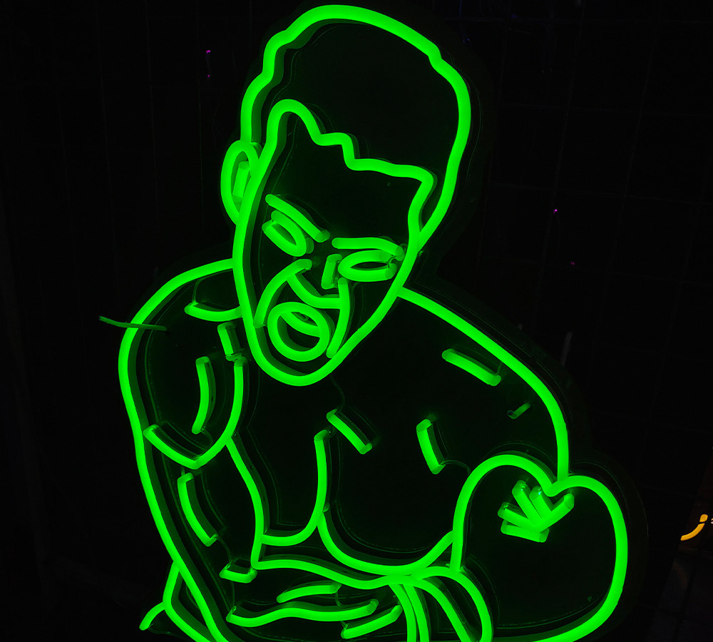 Vasten Boxing custom neon sign mencave boys' dormitory Boxing Match neon sign