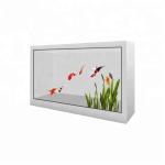65" 4K LCD Advertising Transparent Showcase Display Box Digital Signage