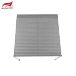 Custom 4x4m Wall-mounted Aluminium Manual Louvered Pergola Outdoor Garden