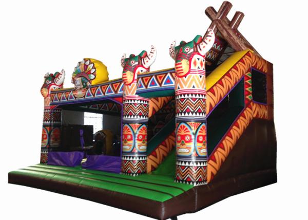 Inflatable Indian type jump house PVC inflatable bouncer colourful inflatable