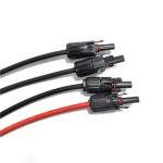 Black / Red 1000v 1500V Solar Cable , 10 Awg 8 Awg Solar Wire
