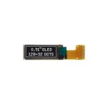 0.91'' 128x32 Mono OLED Screen SSD1306 Interface 14 Pin White Monochrome