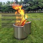 Non-rusting Finishing Portable Stainless Steel BBQ Stove for Camping and Fire
