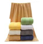 7colors 100% cotton combed yarn bath towel 70*140cm, 500g for wholesale, logo