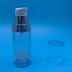 50ml Face Cream Labeling Airless Pump Bottles No Gas Cylinders