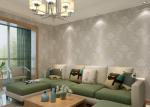Sliver Floral Pattern Modern Removable Wallpaper for Living Room