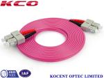 Simplex Fiber Optic Patch Cord , Outdoor Fiber Optic Patch Cable FC PC