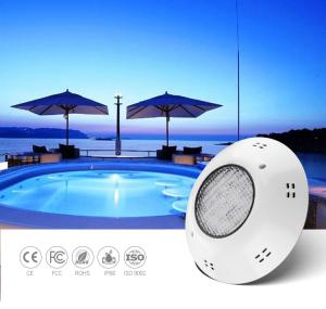 Wholesale PC Cover IP68 250LM 1300ma Fiberglass Pool Lights SMD5050 from china suppliers