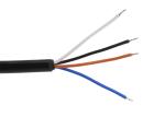 IP67 waterproof M8 cable with 3 core, 4 core, 5 core circular female straight