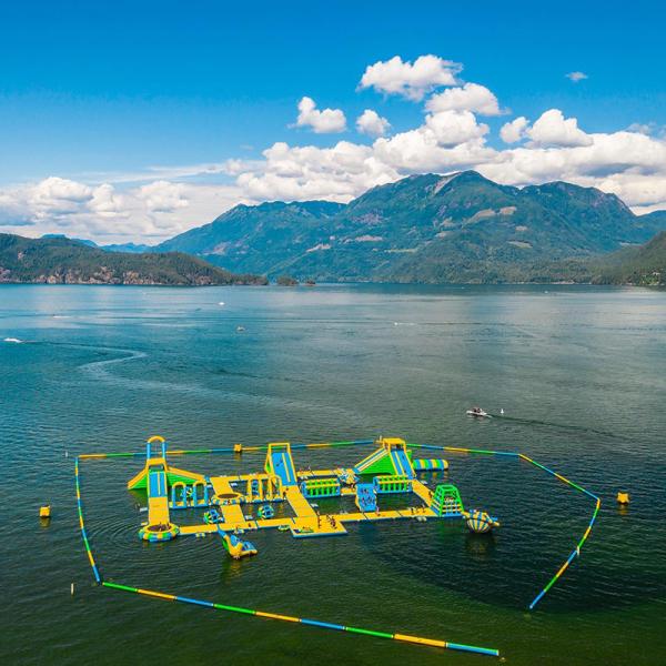 Giant Inflatable Water Park Games / Harrison Exciting Aqua Park Equipment For