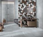 300x300 MM Size Rusted Porcelain Floor Tile Ice Color Matt Non Slip Wear