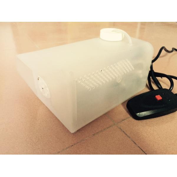 Transparent Plastic Shell 400W Stage Fog Machine With LED Lighting AC100 - 240V