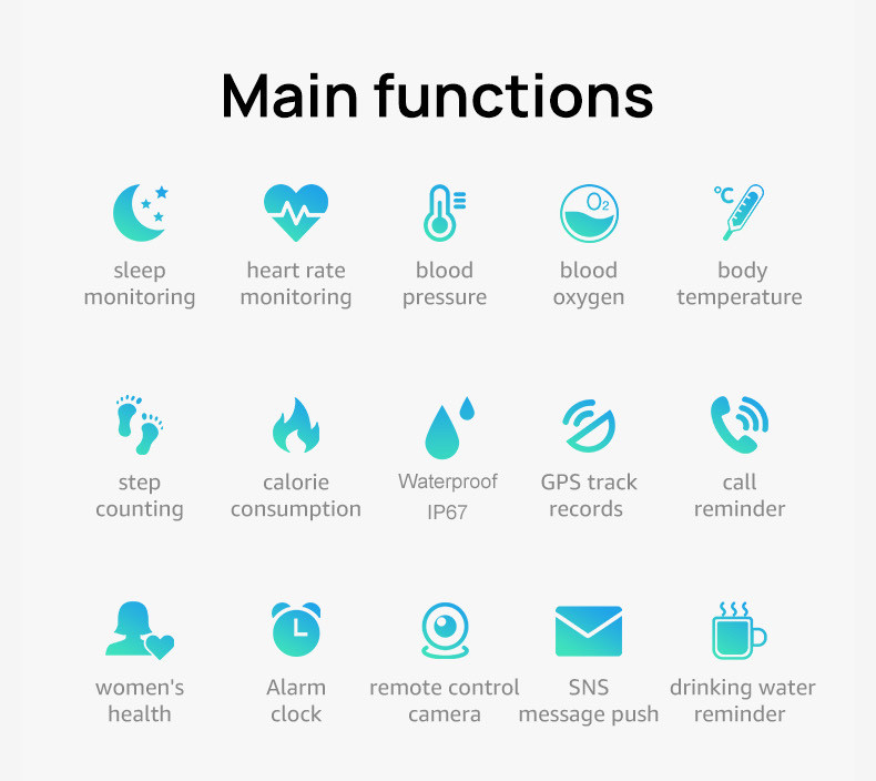 1.3inch IPS Sleep Monitor Bluetooth Smart Watch For Android 64MB