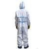 Wholesale White Color Disposable Protective Suit , Antibacterial Hospital Protective Suit from china suppliers