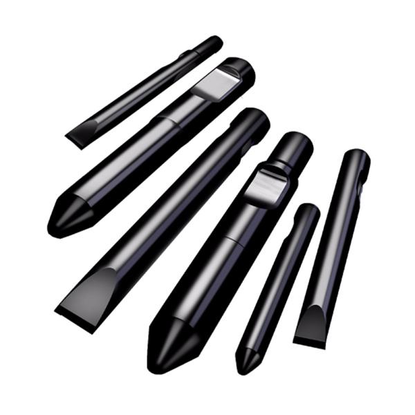 Excavator Parts Hydraulic Rock Hammer Breaker Blunt Chisel 68mm Hydraulic