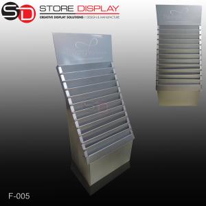 Wholesale custom gorgeous corrugated paper floor display stand from china suppliers