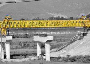 Wholesale Full Span Truss Type Beam Launcher Crane High Working Efficiency 4.5m/Min Main Lifting Speed from china suppliers
