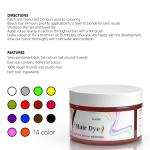 Customizable Vegan Semi Permanent Hair Color Liquid Hair Dye For Trendy Fashion