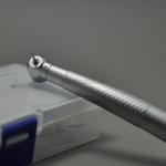Quietness Air Powered Dental Drill Air Rotor Turbine Push Button For Cleaning