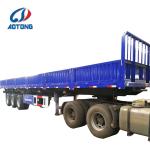 High Fence Side Wall Semi-Trailer for 2 Axles Drawbar and Full Bulk Cargo