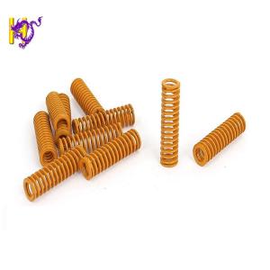 Wholesale 1mm Small Yellow Helical Compression Mold Die Spring Light Load SUS304 from china suppliers