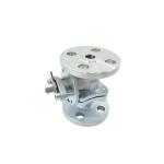 2-PC Stainless Steel CF8m SS316 304 Pn16 Flanged Ball Valve for Demanding