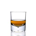 5OZ Machine Pressed Engraved Whiskey Tumbler Luxury Crystal Glass