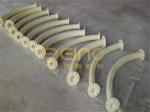 ISO Wear Resistant Ceramic Pipe Ceramic Lined Composite Y Type Tee