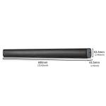 87.5-108MHz Frequency FM Radio Soundbar Office Works Soundbar RCA Input