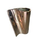 Unique shape design metal planters pots for garden decoration
