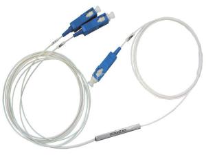 Wholesale GPON 1x2 Fiber Splitter Coupler Steel Tube SC Connector FTTH from china suppliers