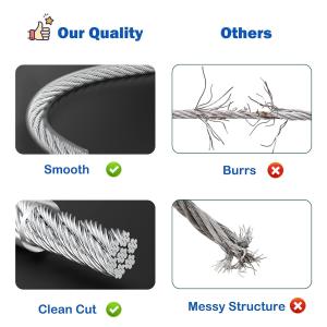Wholesale Stainless Steel Wire Rope Coated PVC Nylon Vinyl Coated Wire Rope from china suppliers