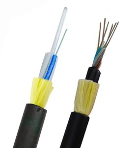 Wholesale All-Dielectric Self-Supporting Outdoor Aerial ADSS 48 Core Fiber Optic Cable Span 100-1000m from china suppliers