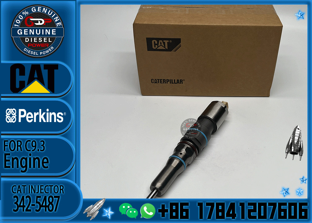3630493 3425487 common rail diesel fuel injector 363-0493 342-5487 For CAT C9.3 Excavator 336E 336E L