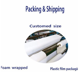 BY-S14 Manufacture supply glossy polyester coating banner cloth