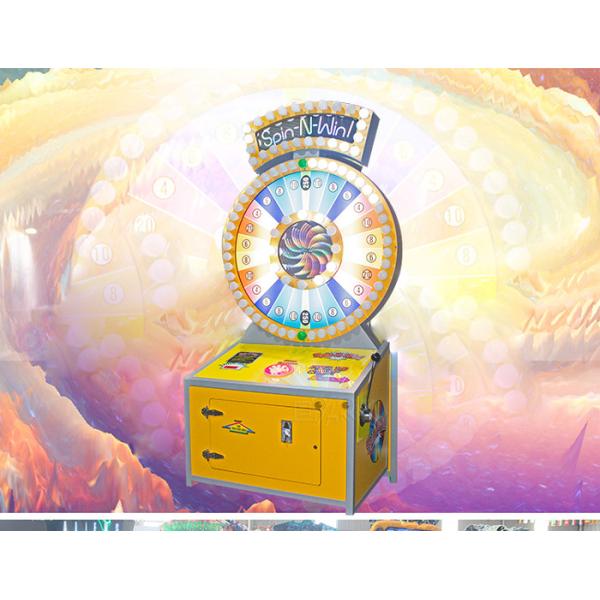 Spin N Win Arcade Amusement Lottery Ticket Game Machine