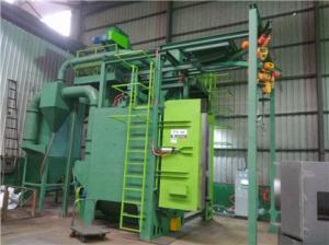 China Large Spinner 1500*1900mm Shot Blasting Equipment Surface Cleaning on sale