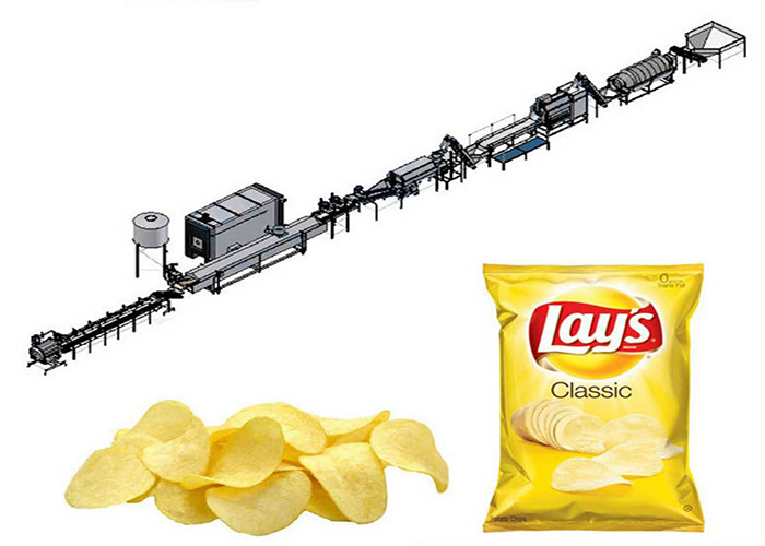 Wholesale 100kg/H Pringles Potato Chips Complete Production Line from china suppliers
