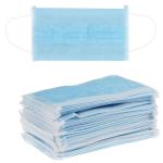 Double Nose Wire Non Woven Fabric Products Plastic Material For Face Mask