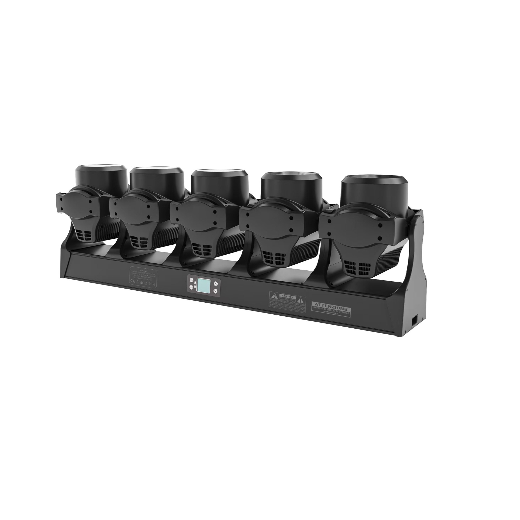 5 Heads 5*120W RGBW LED And 120*0.5W RGB LEDs Outer Circle Beam Led Moving Head