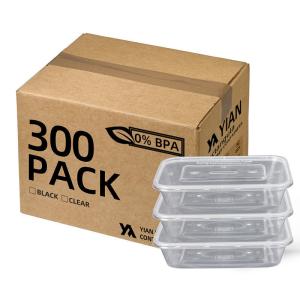Wholesale PP Disposable Packing Bento Box, Freezer Microwavable Plastic Container With Lid Eco Food Packaging Boxes Biodegradable from china suppliers
