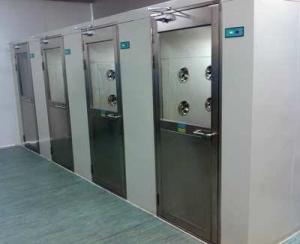 Wholesale Hepa Powder Coated Steel Cabinent Clean Room Air Shower With Auto Sense Blowing from china suppliers